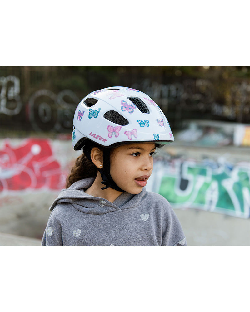Lazer Nutz 2.0 KinetiCore Kids Helmet - Butterfly