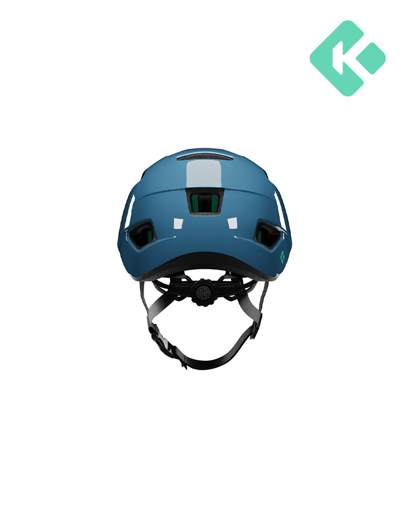 Lazer Nutz 2.0 KinetiCore Kids Helmet - Steel Blue