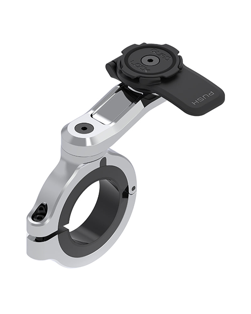 Quad Lock Motorcycle Handlebar Mount Pro Chrome