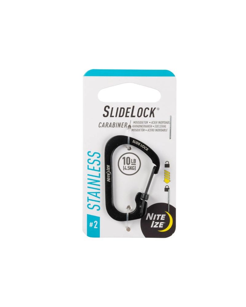 Nite Ize SlideLock® Stainless Steel Carabiner - Single pack
