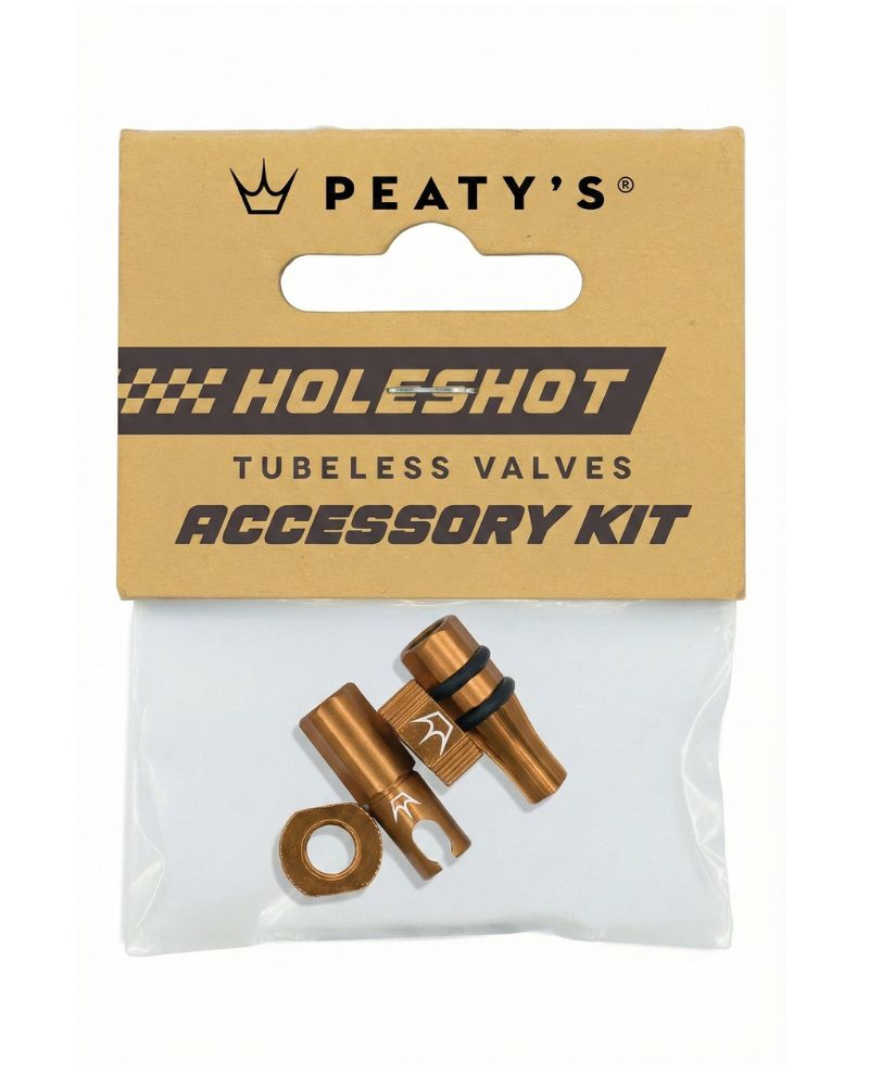 Peaty's HoleShot Fast Flow Tubeless Valve Accessory Kit