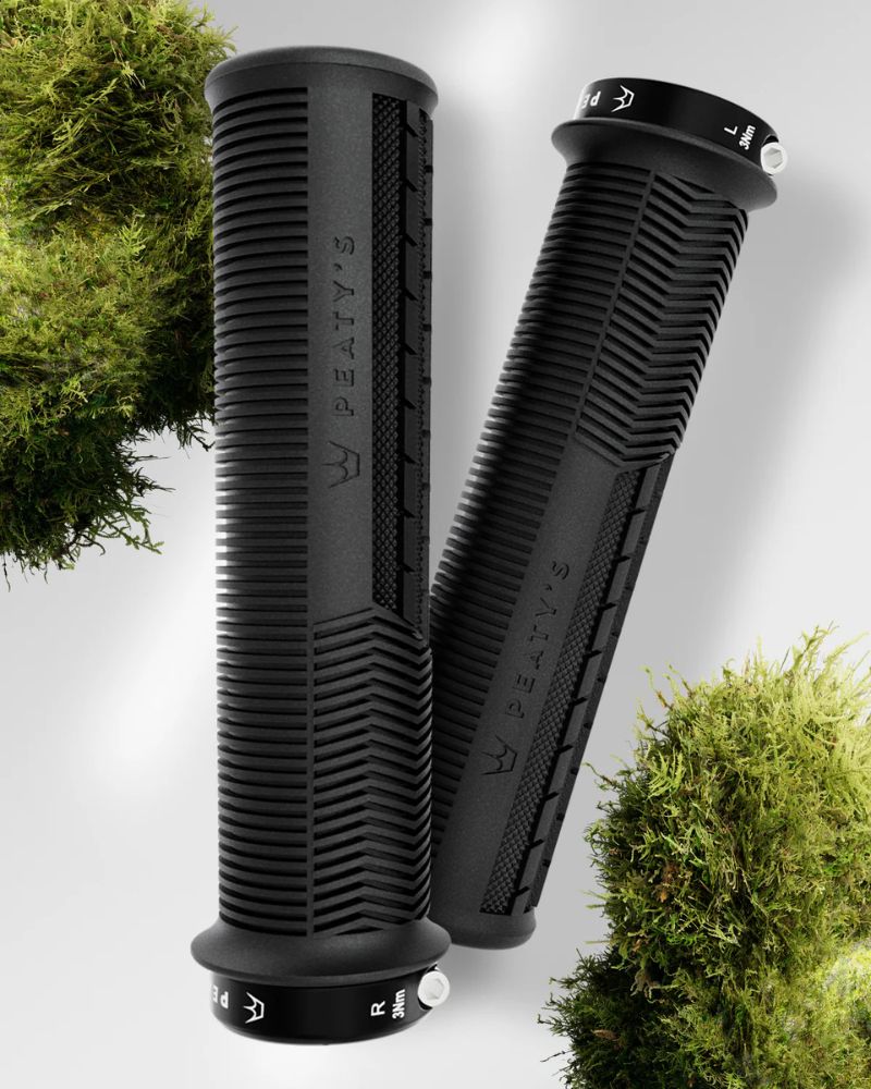 Peaty's Monarch Lock On Handlebar Grips V2 - Mushroom