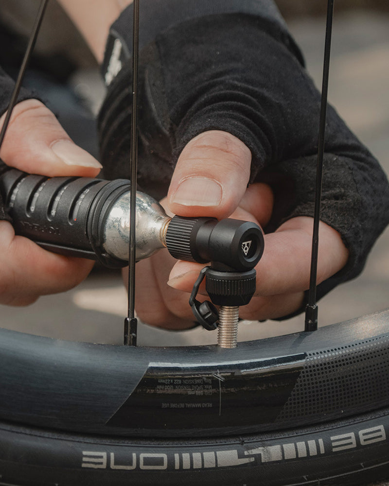 Topeak Nano Airbooster L CO2 Tyre Inflator Head