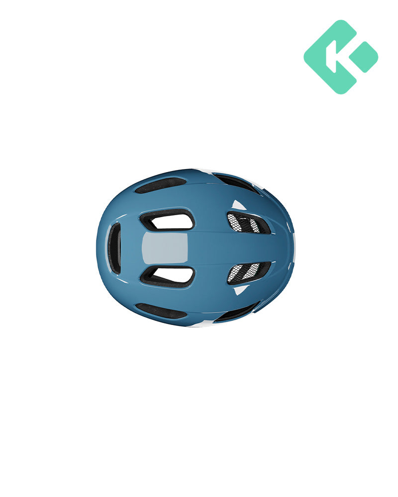 Lazer Nutz 2.0 KinetiCore Kids Helmet - Steel Blue