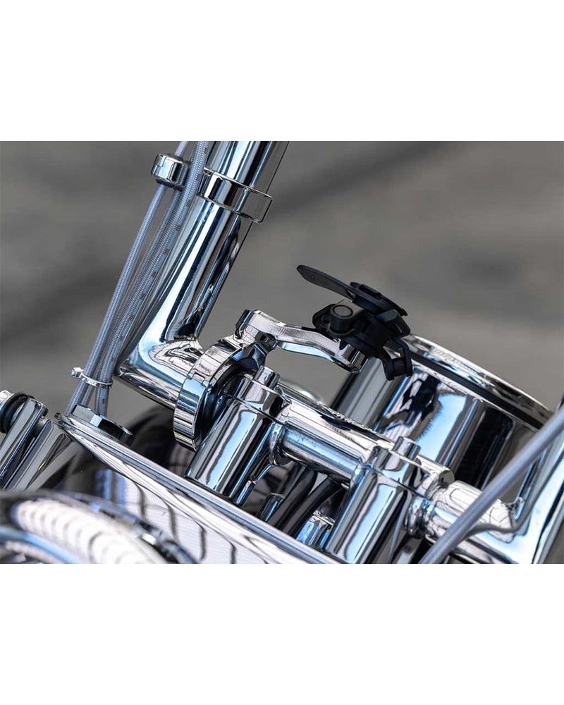 Quad Lock Motorcycle Handlebar Mount Pro Chrome