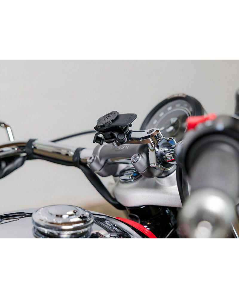 Quad Lock Motorcycle Handlebar Mount Pro Chrome