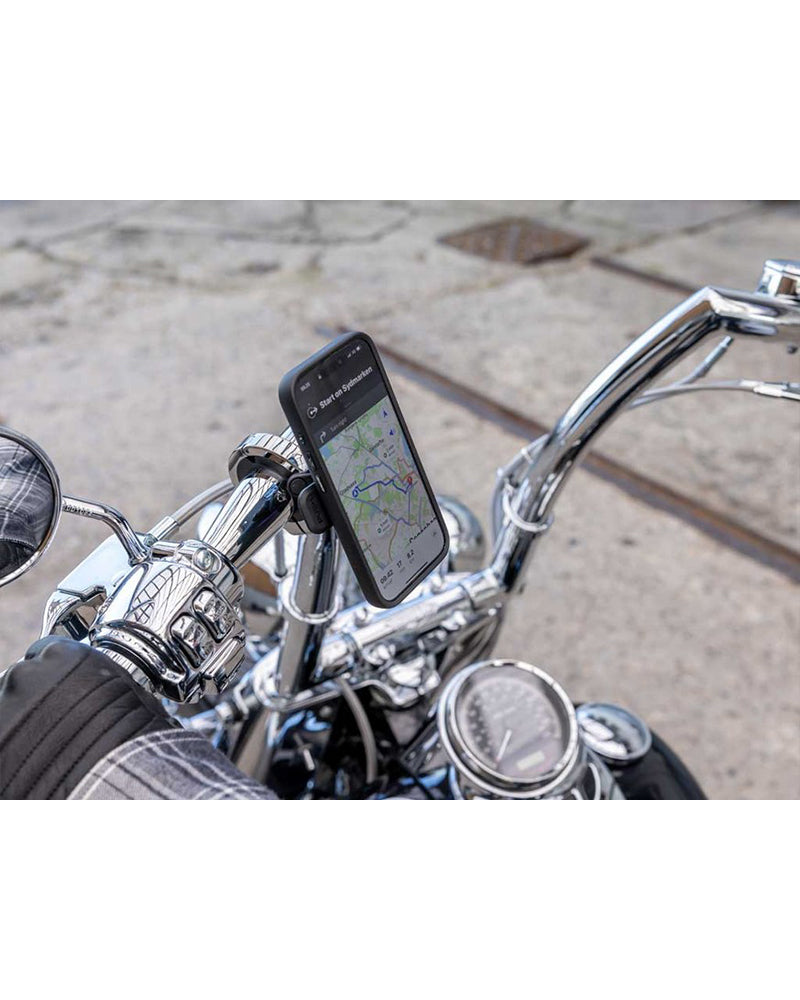 Quad Lock Motorcycle Handlebar Mount Pro Chrome