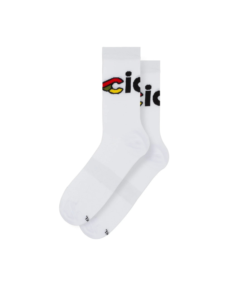Cinelli Cycling Socks - Ciao White
