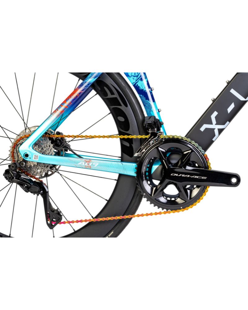 KMC X12L Go Waxed 12 Speed Chain - Crimson Blaze