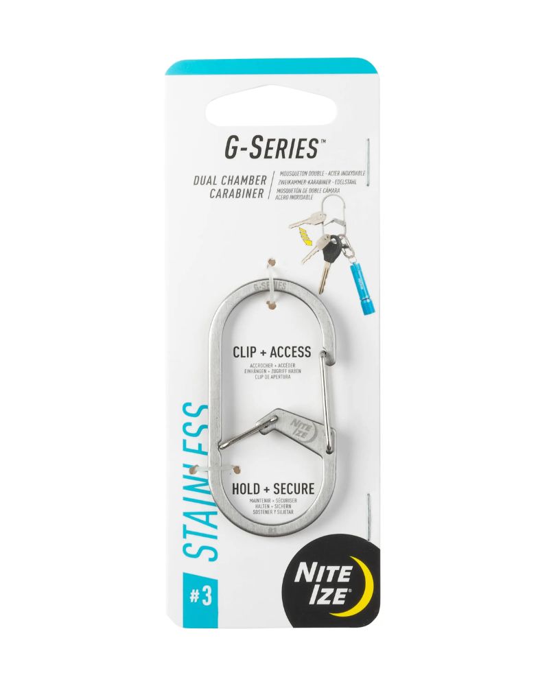 Nite Ize G-Series Dual Chamber Carabiner