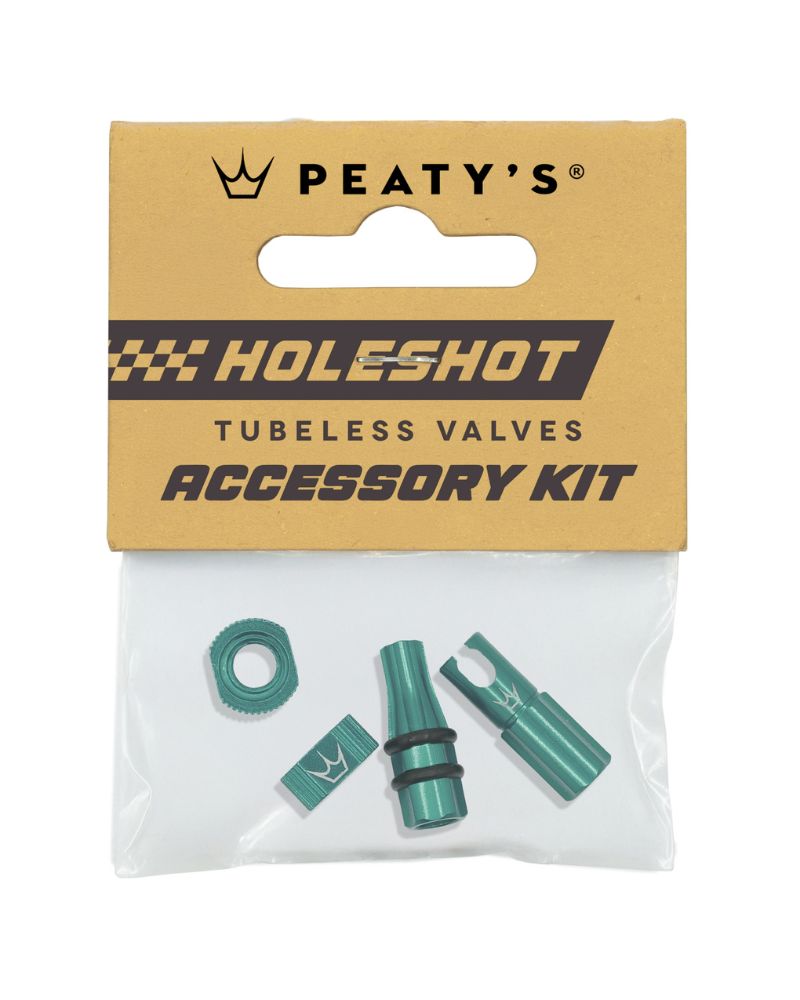 Peaty's HoleShot Fast Flow Tubeless Valve Accessory Kit