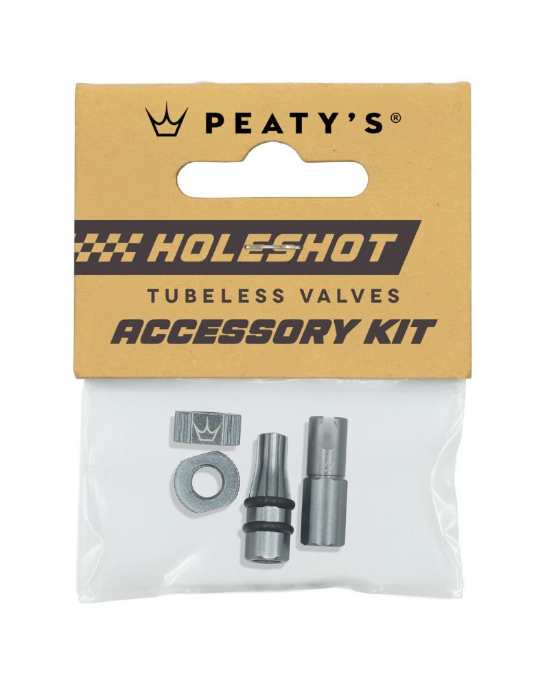 Peaty's HoleShot Fast Flow Tubeless Valve Accessory Kit