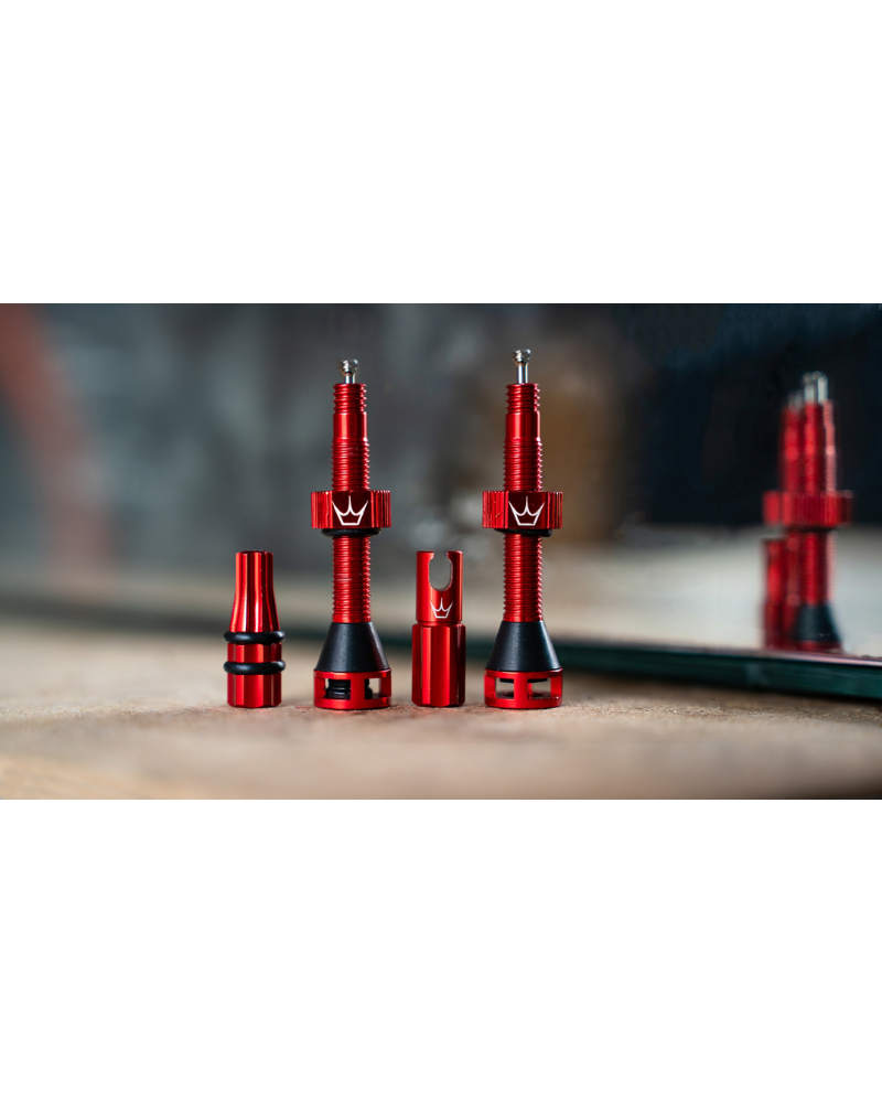 Peaty's HoleShot Fast Flow Tubeless Valves - 42mm
