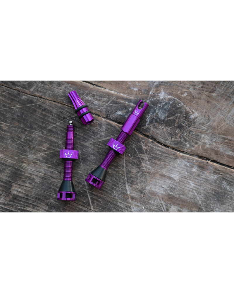 Peaty's HoleShot Fast Flow Tubeless Valves - 42mm