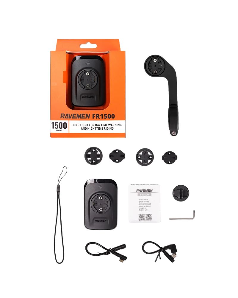 Ravemen FR1500 USB Rechargeable Front Light